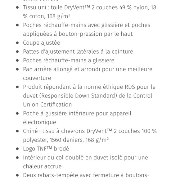 Winter Jacket The North Face XS - Picture 5 of 7